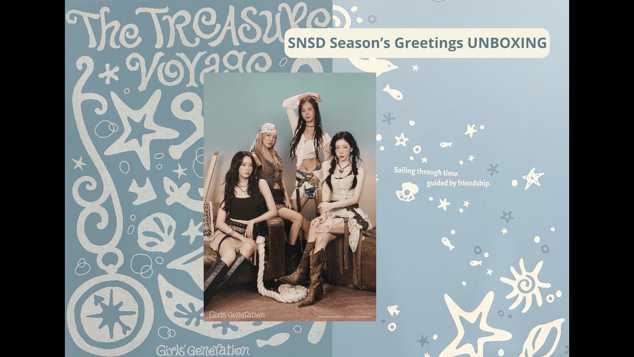 Girls’ Generation 2026 Season’s Greetings Unboxing | The Treasure Voyage (SNSD)