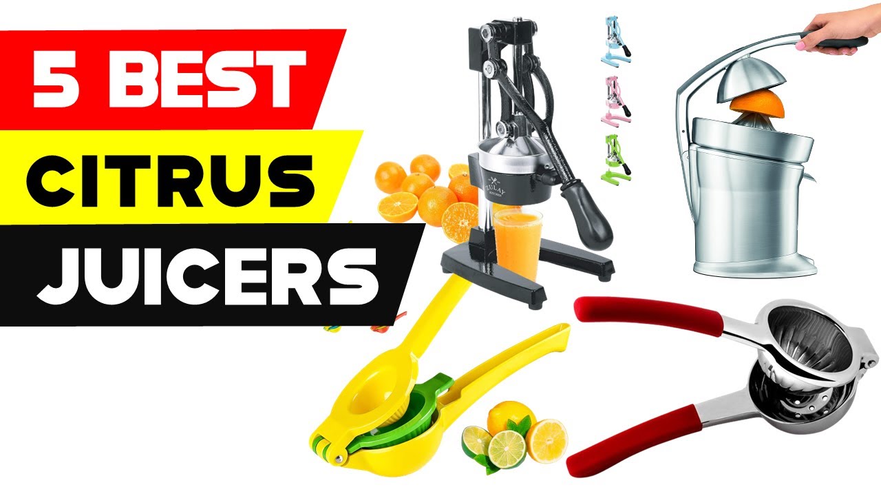 Top 5 Best Citrus Juicers in 2024 [ Reviews and Buying Guide ]