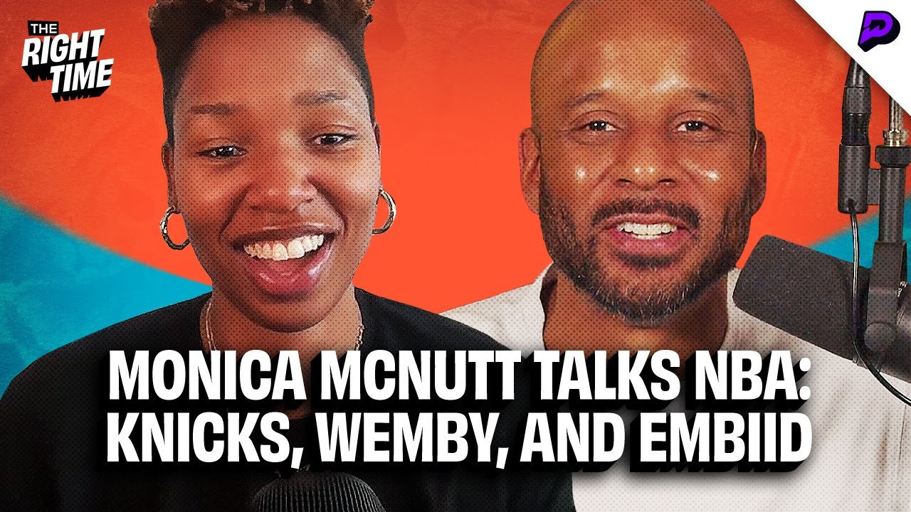 Monica McNutt Talks New York Knicks, Joel Embiid's Health, and Victor Wembanyama