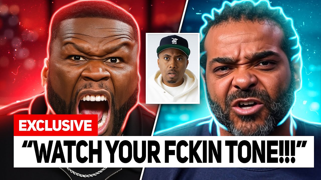 50 Cent DEFENDS NAS After Jim Jones Goes OFF On Shannon Sharpe Show | This Is Personal!