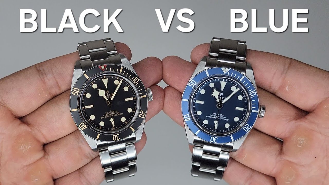 Tudor Black Bay 58 BLACK vs BLUE — Сравнение