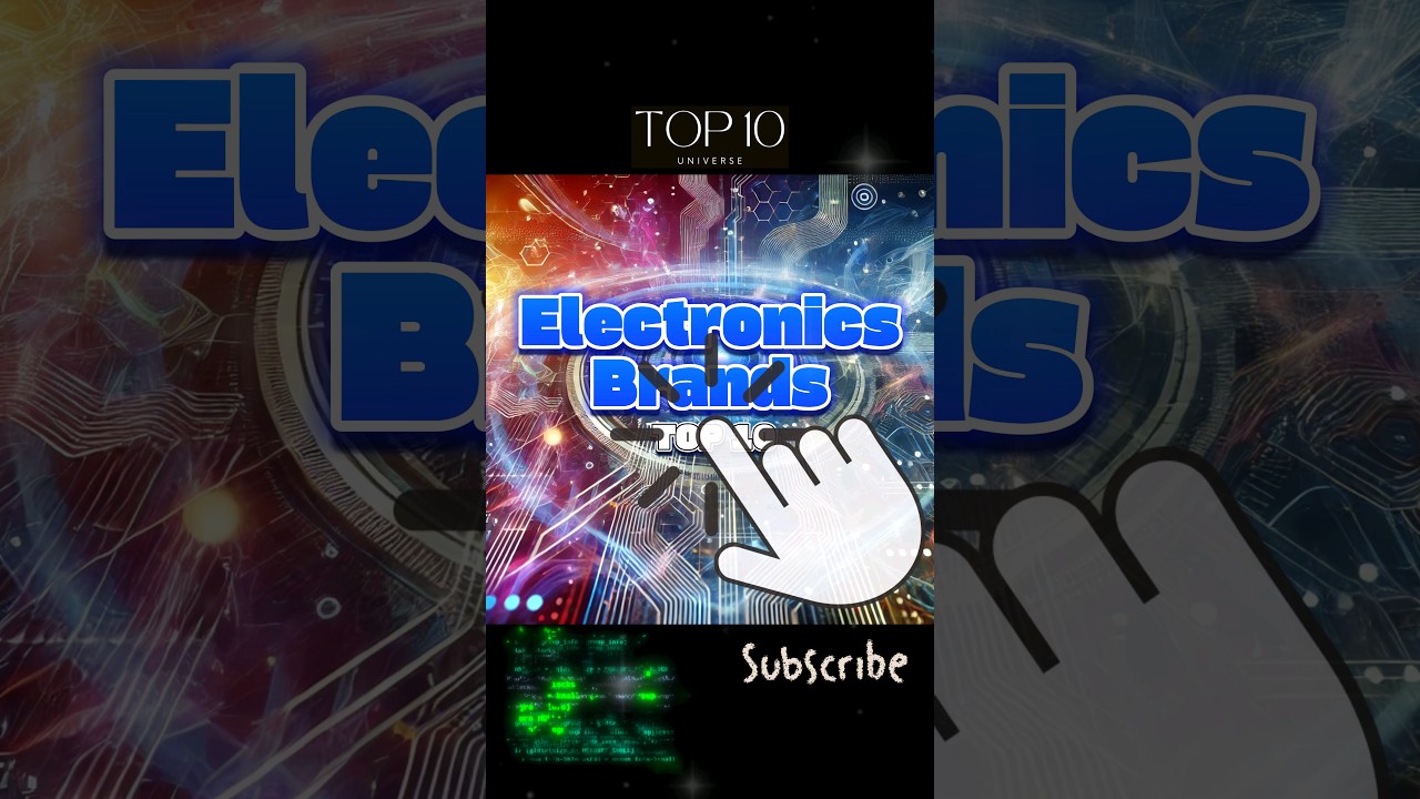 Top 10 Most Popular Electronics Brands in the World 2024 | Best Tech Companies Ranked!