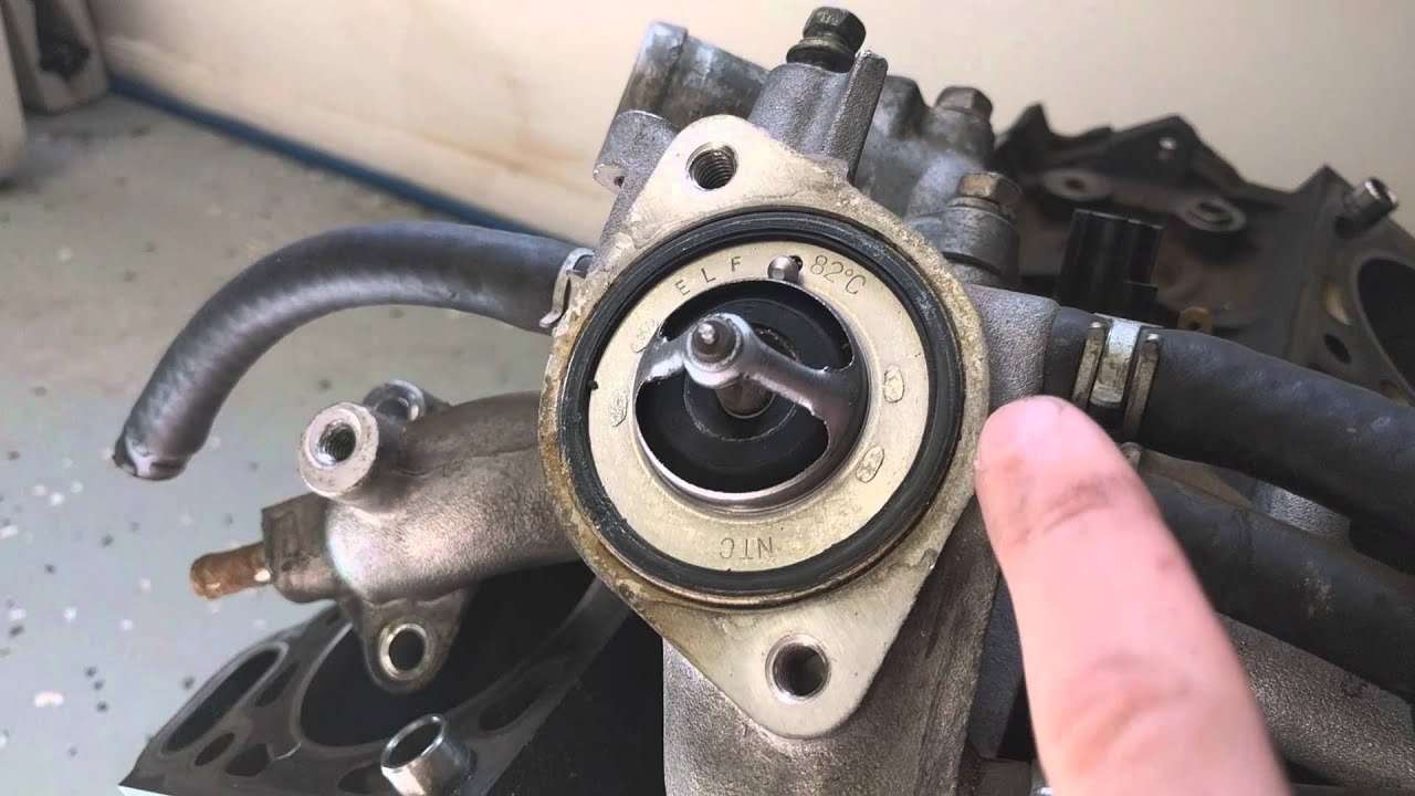 Mitsubishi coolant system flow for  6g/6a motors