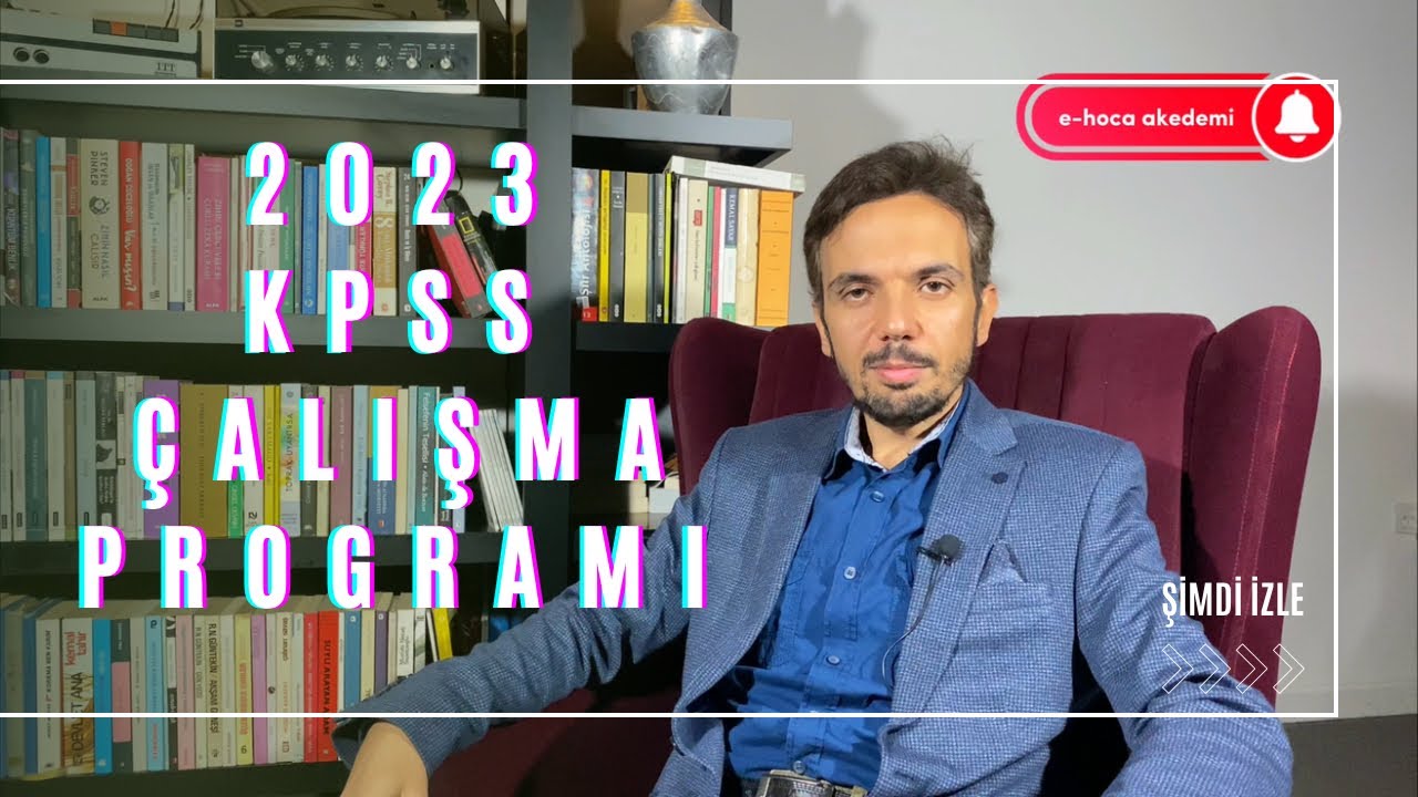 2023 KPSS ÇALIŞMA PROGRAMI