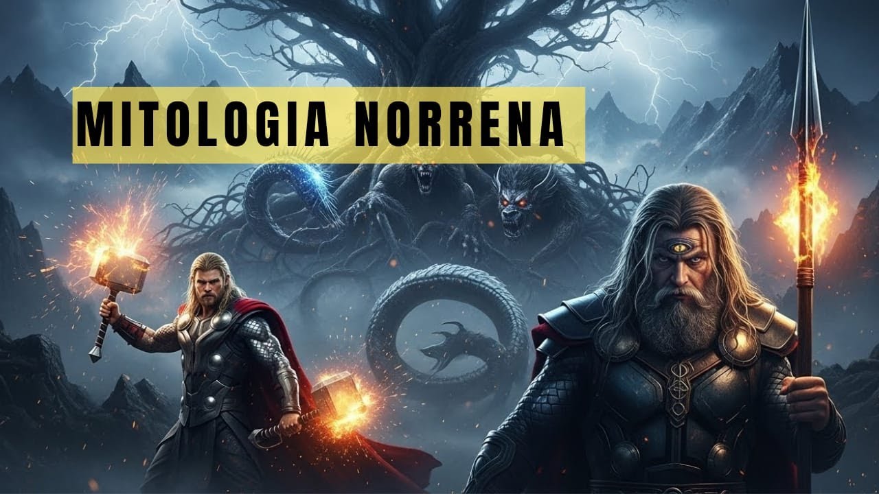 L'intera STORIA della Mitologia Norrena spiegata | Storia per dormire
