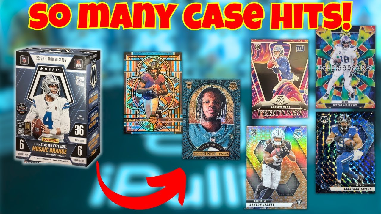 2 CASE HITS FROM 8 BOXES! 2025 Mosaic Blaster Box Review (Target)