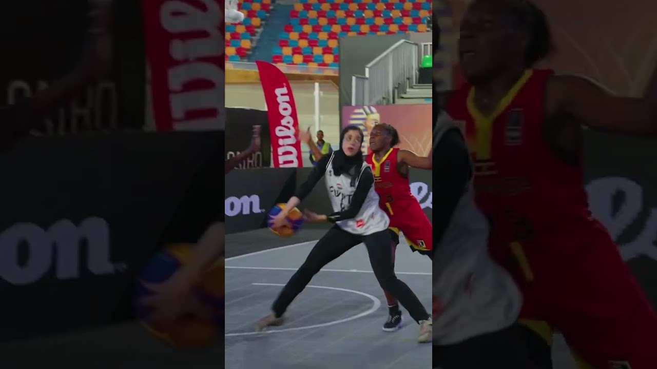 Soraya Mohamed, first of her name 👑 #fiba3x3 #egypt #basketball