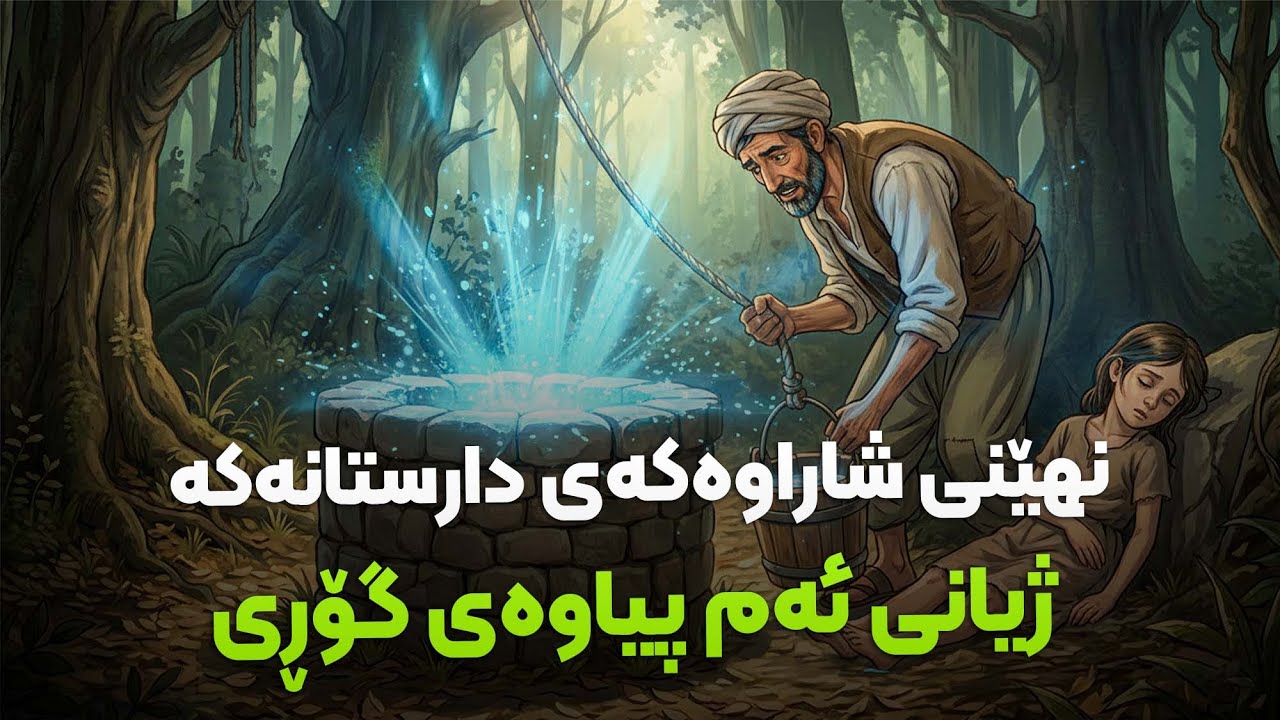 چیرۆکی دارتاشە هەژارەکە و سێ کچەکەی و بیرە جادووییەکە و جنۆکەی دارستان