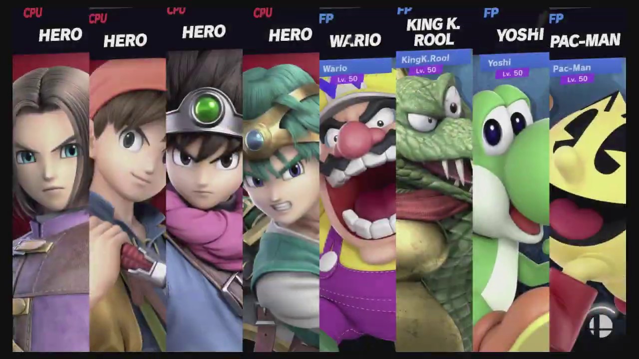 Super Smash Bros Ultimate Amiibo Fights  &ndash; Request #13714 Dragon Quest vs Gluttons