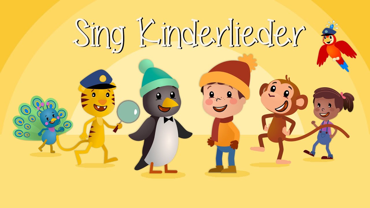 Sing Kinderlieder Originals-Mix Lila Luftikus: Dreh dich im Kreis, Kommissar Tiger | Tierlieder