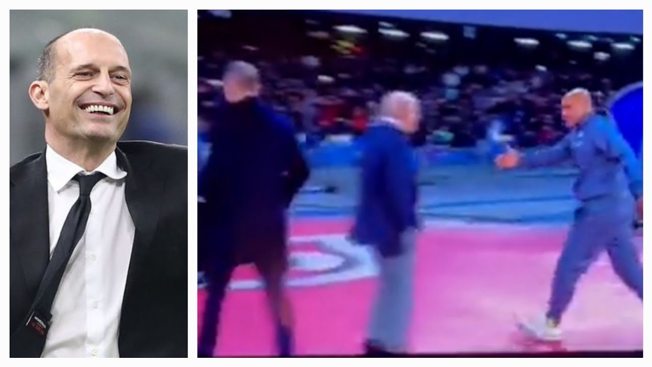 Perché Allegri scappa negli spogliatoi prima della fine? Non è solo scaramanzia
