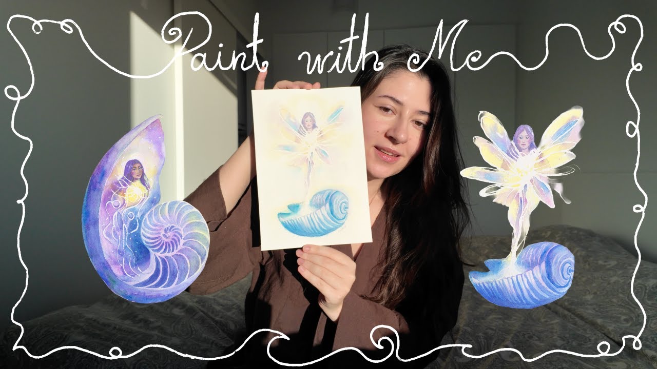 Paint with me 🐚 Coming out of my shell