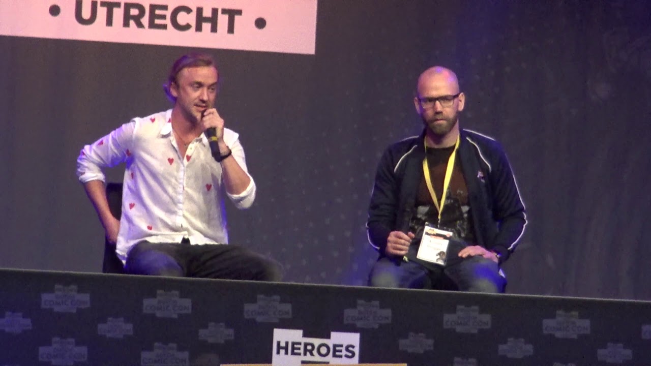 Tom Felton Q&A at Dutch Comic Con 2019
