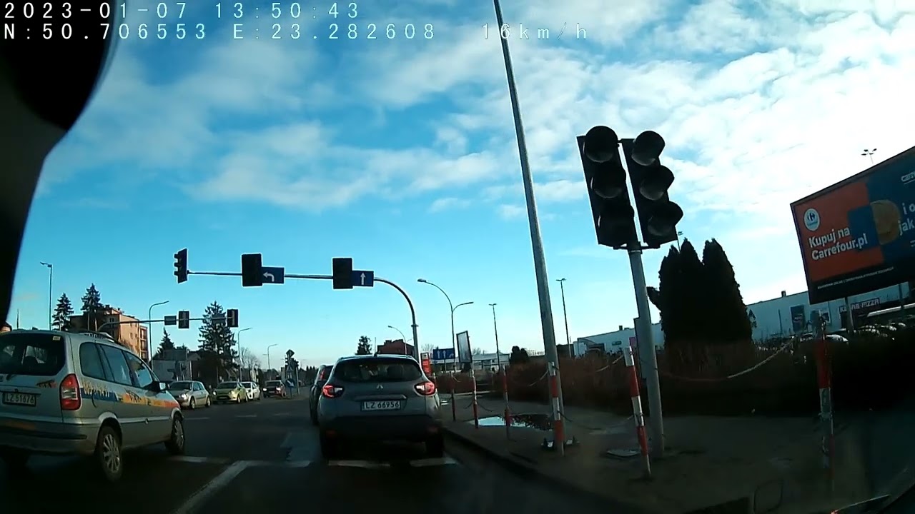 Zamość Auto Jazda Po Mieście