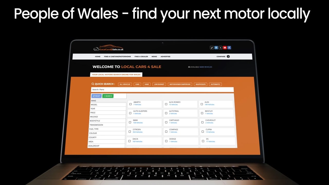 Localcars4sale.co.uk - Your Motors Search Engine for Wales