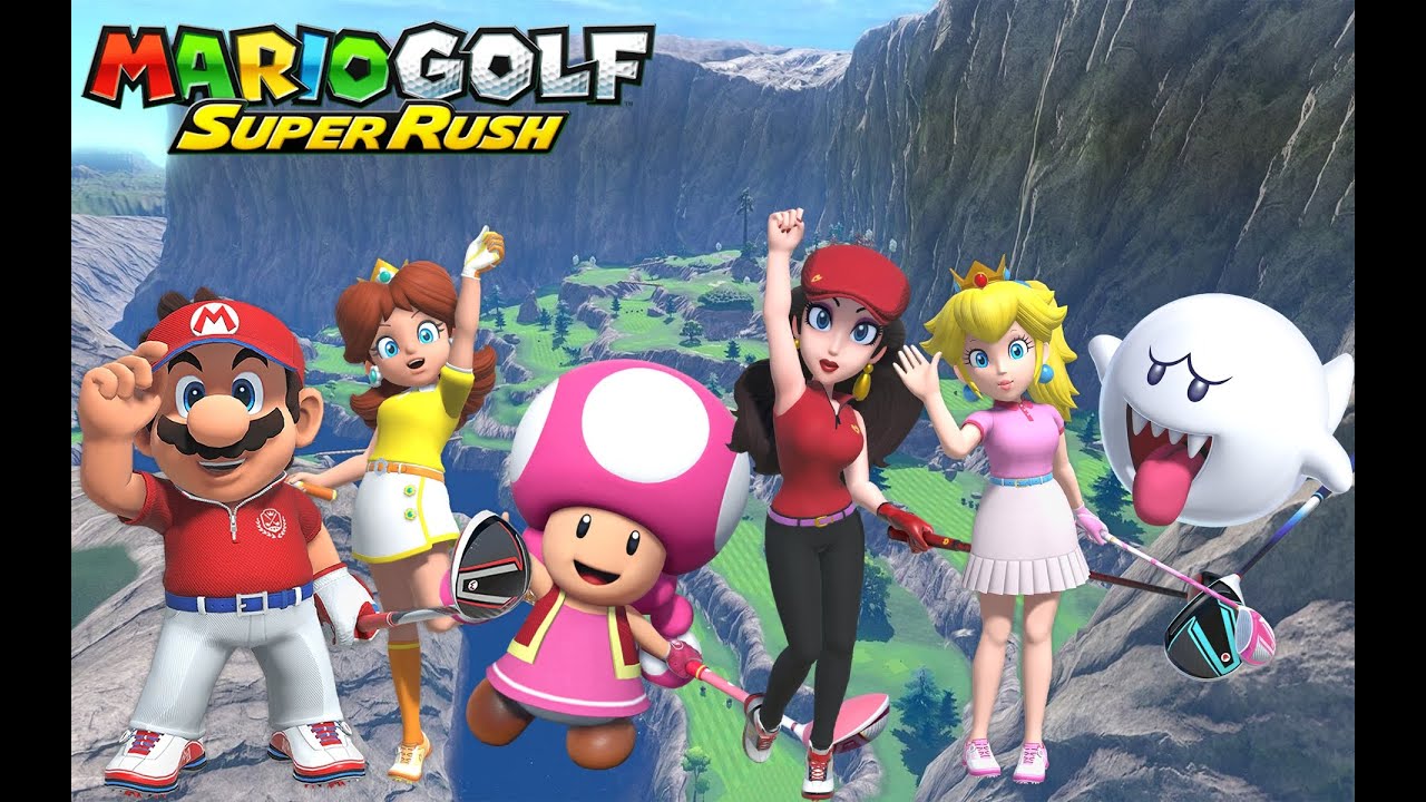 Mario Golf: Super Rush - Mario & Daisy Showdown - Event 4 - Team Triathlon