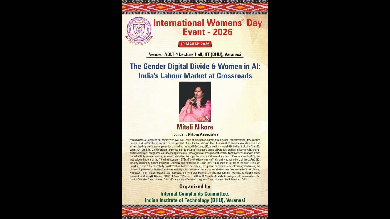 Celebration of International Women’s Day 2026 | IIT(BHU) Varanasi