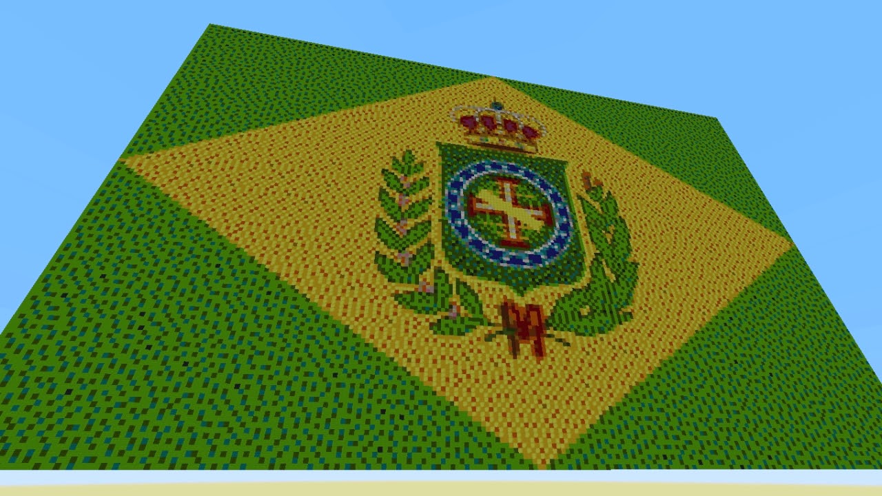 Hino Imp&eacute;rio do Brasil (Empire of Brazil) - Minecraft Note Blocks