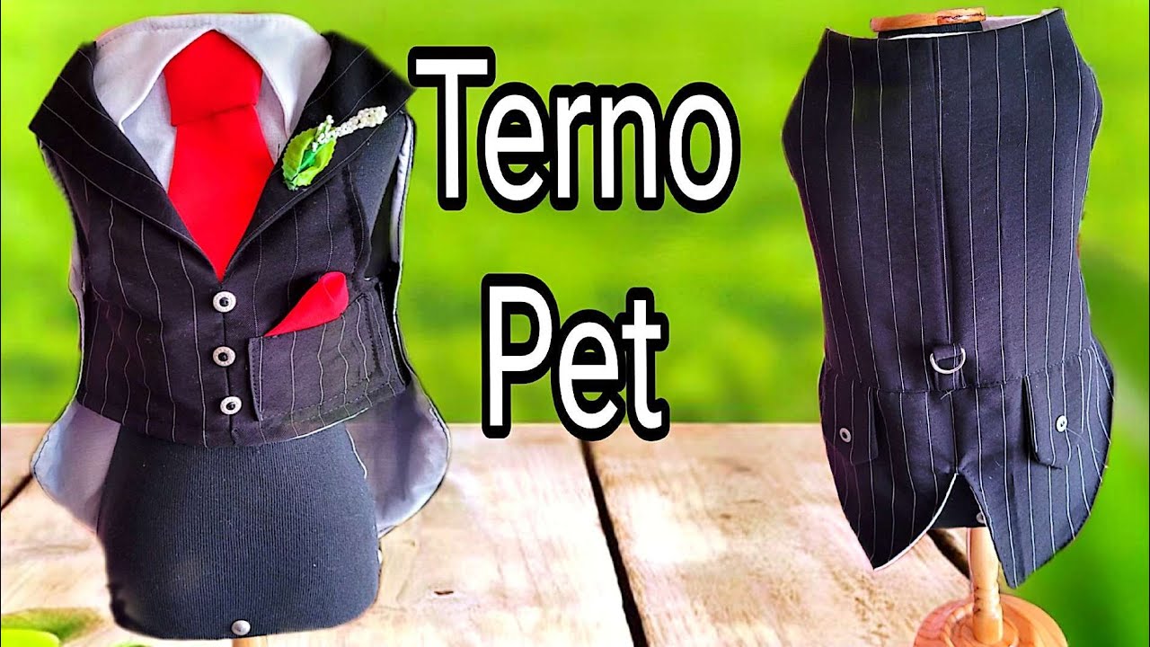 Terno Pet/ Molde na descrição