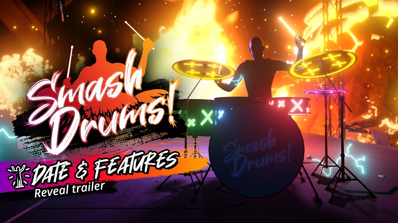 Smash Drums - Launch Date & Features Reveal Trailer | PS VR2