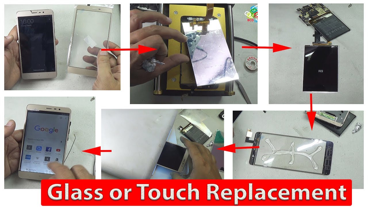 How to Remove Broken Glass or Touch on any Mobile Phones without replacing LCD by BCD Tech