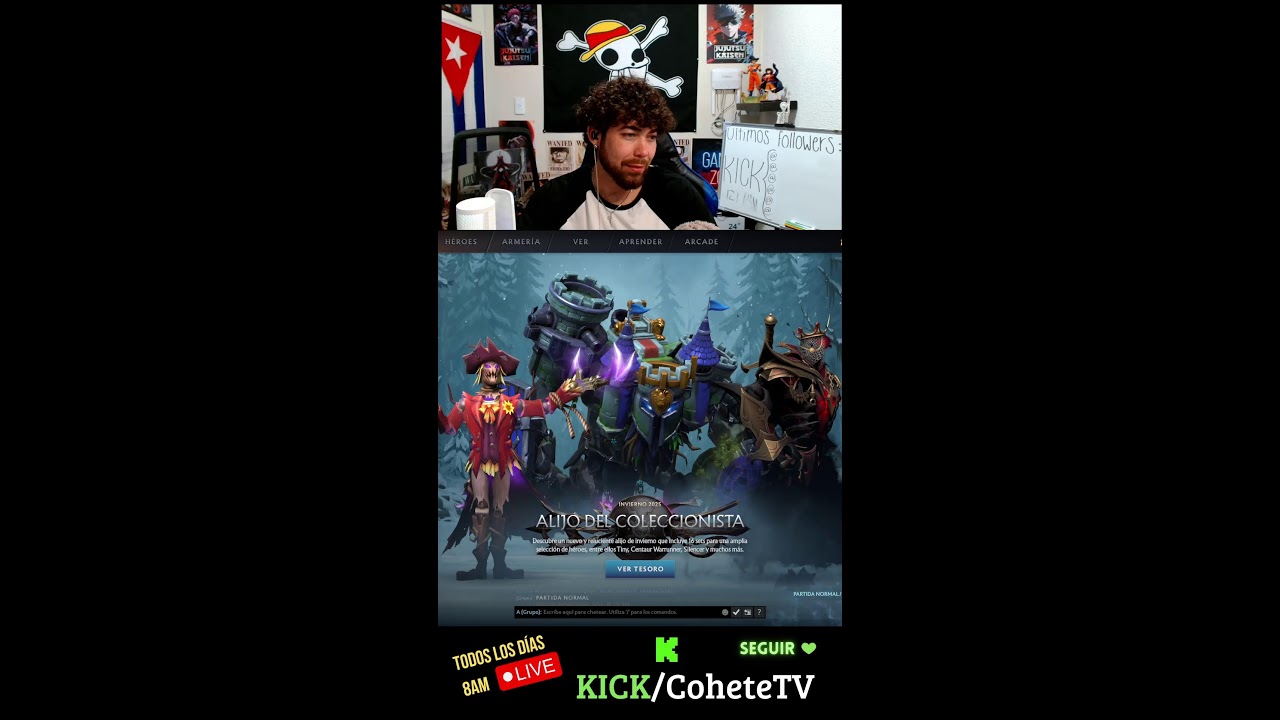 DOTA 2/Mini Royal y Probando el nuevo Juego de Golf Battle