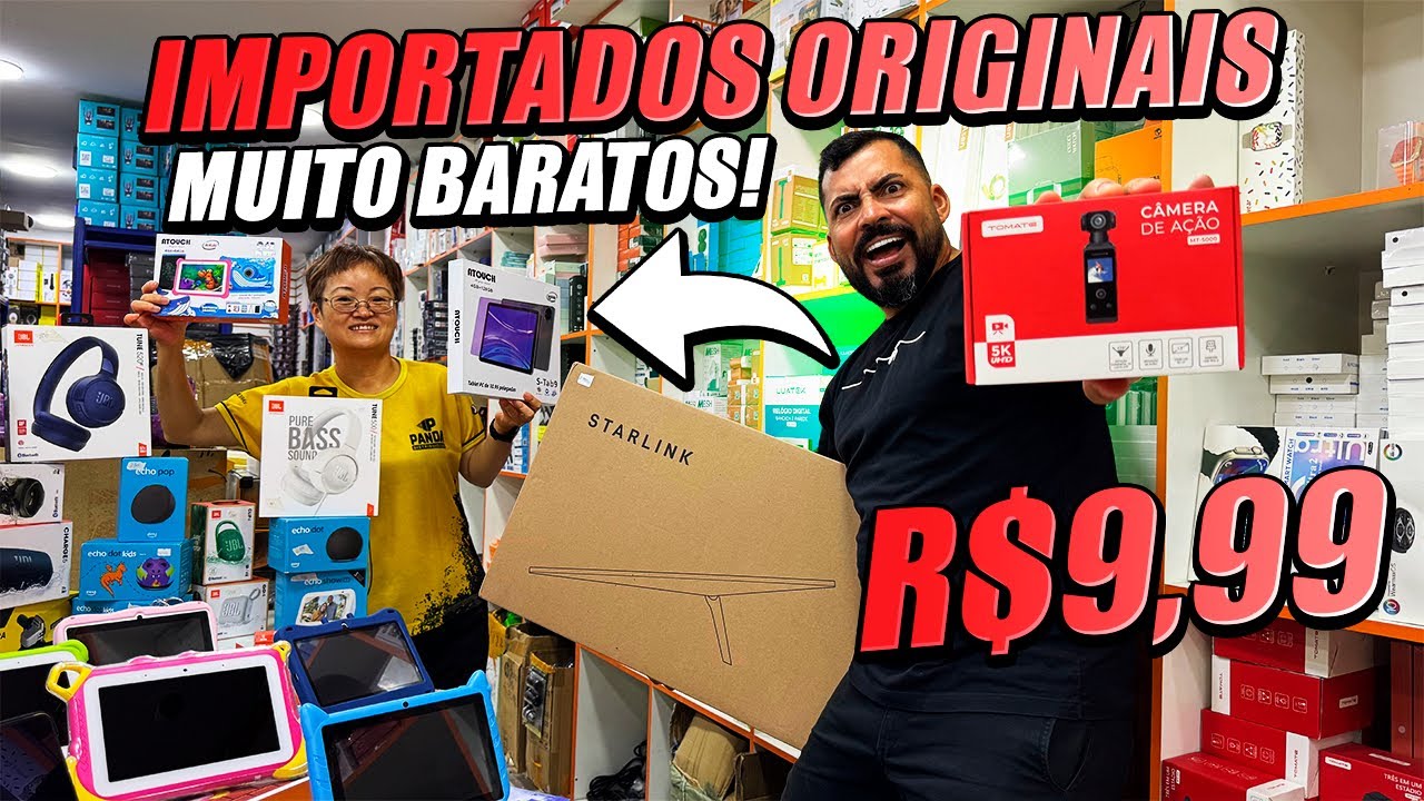 A MAIOR DISTRIBUIDORA CHINESA DO BRÁS! +2.500 PRODUTOS PRA LUCRAR COM NOVIDADES!