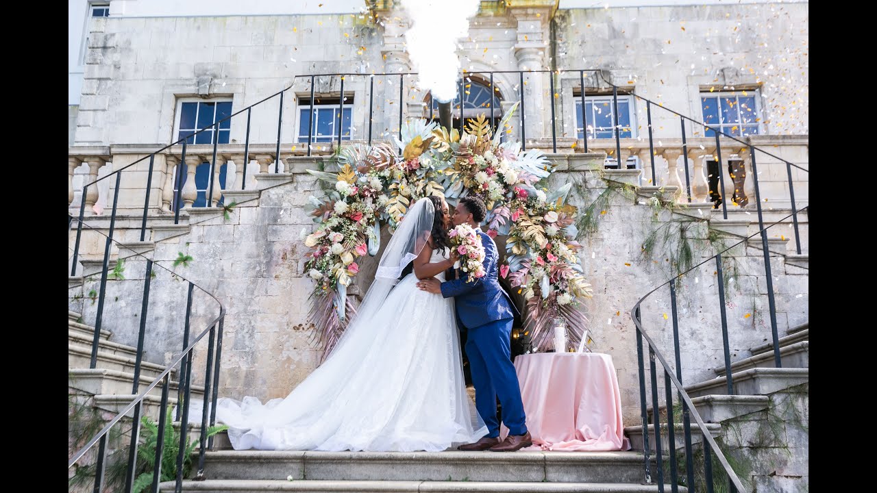 Brittany and Tyree, Valentine's Day Wedding at the Rose Hall Great House