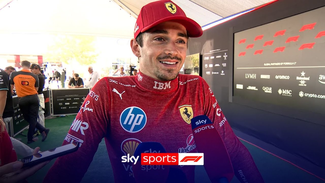 Charles Leclerc: Nice to Make Lando Sweat! | Post Race Interview | United States Grand Prix 2025