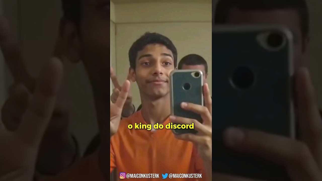 king do discord fazendo tour pela cadeia onde ta preso