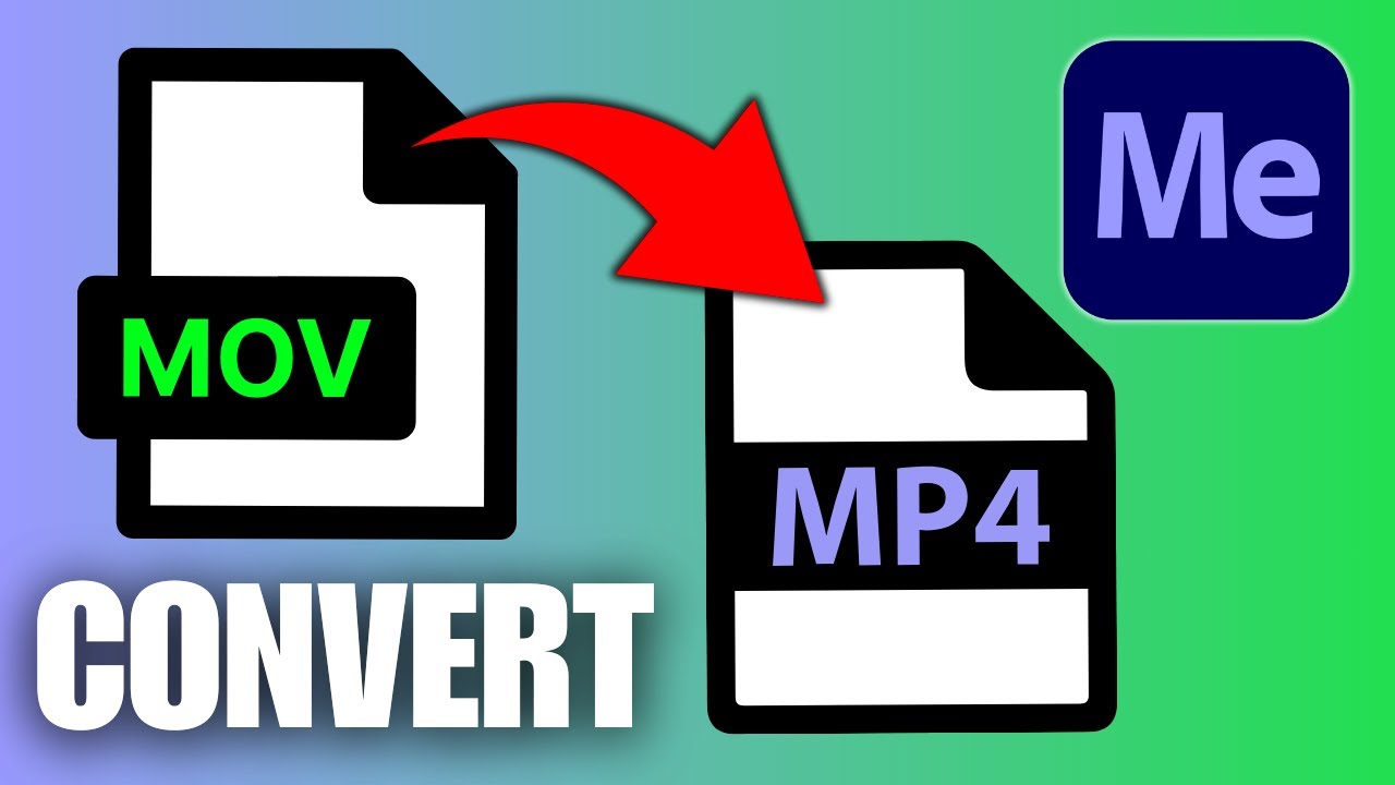 How To Convert MOV To MP4 File in Adobe Media Encoder