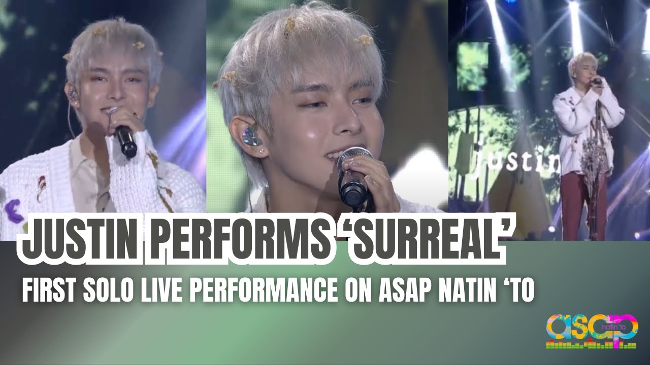 Surreal by Justin | First Solo Live Performance on ASAP 💚🌽🌱