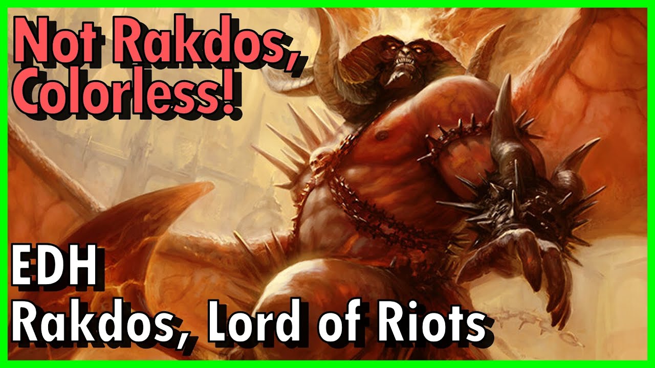 Rakdos, Lord of Riots EDH Deck Tech | Magic the Gathering