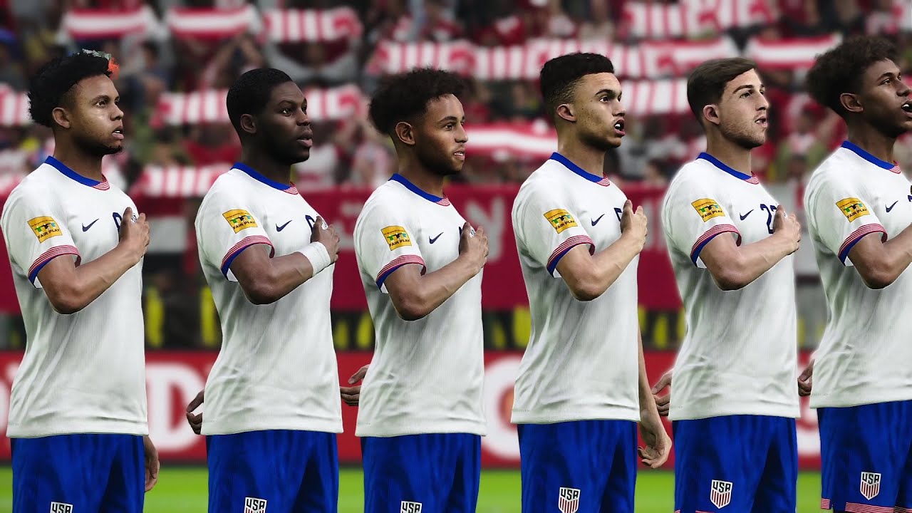 UNITED STATES vs EGYPT - FINAL FIFA World Cup 2026 USA Full Match All Goals PES Game Simulation