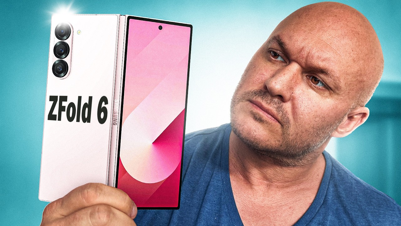 SAMSUNG GALAXY Z FOLD 6 : DU DESIGN, DE L'IA ET ?