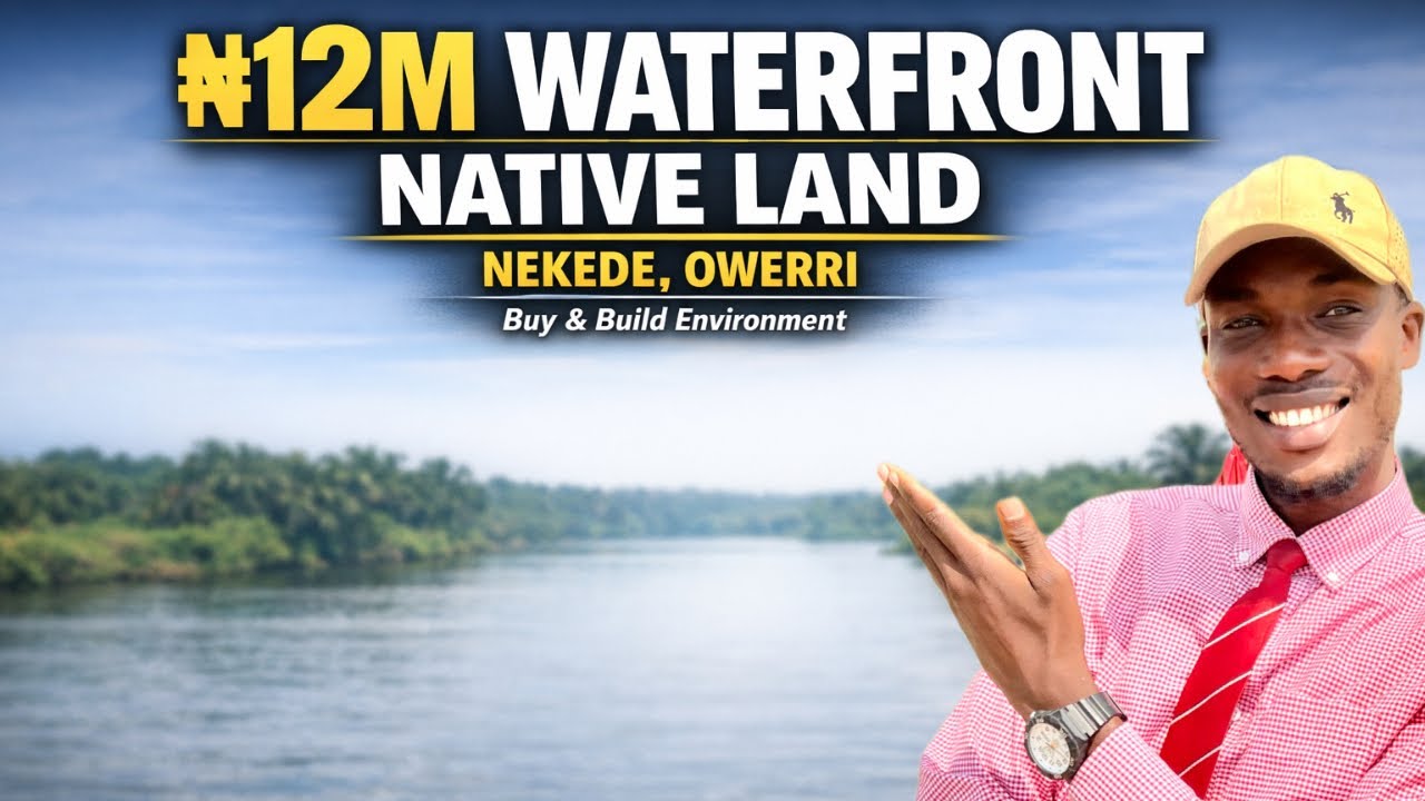 ₦12M Waterfront Land for Sale Near Federal Polytechnic Nekede | Buy & Build Opportunity