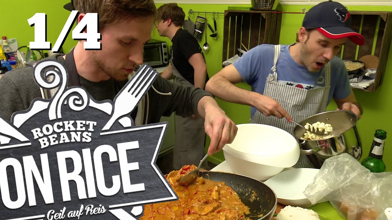 [1/4] Thai Curry-Chaos: Colin & Dennis H. vs Dennis & Michael | Rocket Beans On Rice | 20.04.2016
