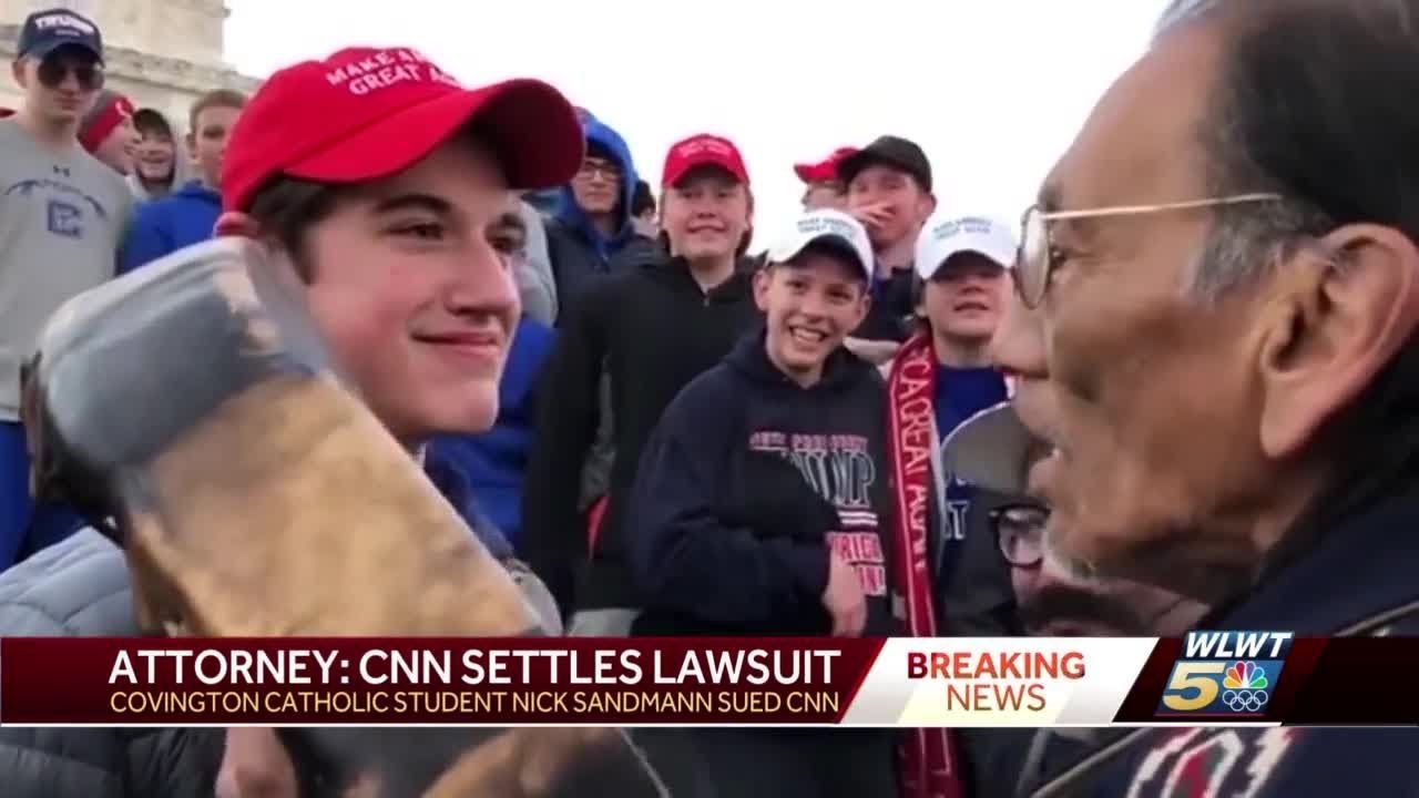 CNN settles lawsuit with Cov Cath student Nick Sandmann