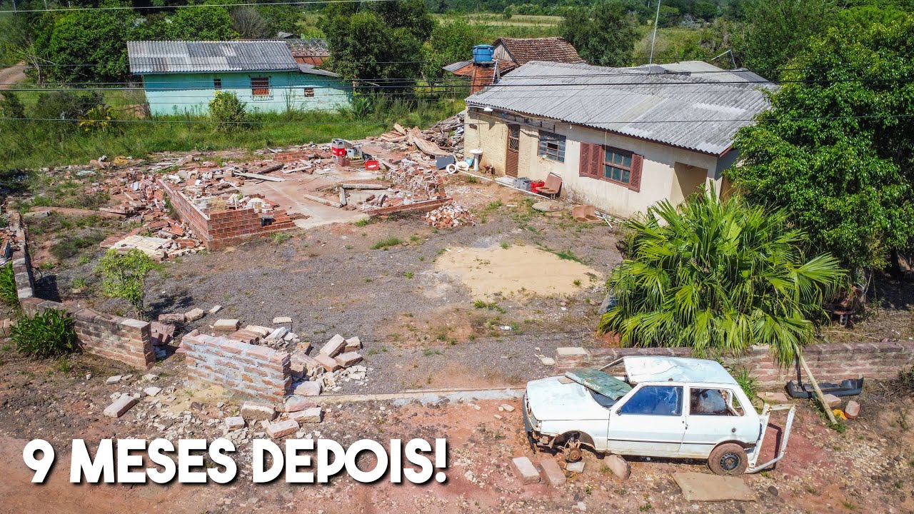 MESMO 9 MESES DEPOIS, AINDA MUITA DESTRUIÇÃO NO RASTRO DAS ENCHENTES!