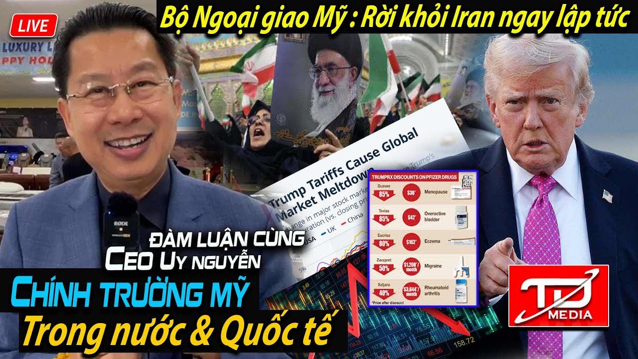 Rời khỏi Iran ngay lập tức ! Chuyện gì ? Chính trường Mỹ trong nước & Quốc tế
