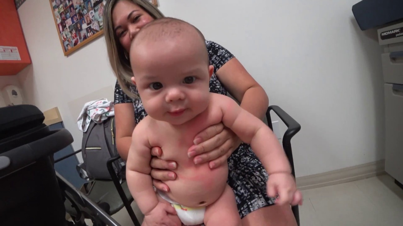 4 Month Old Baby Check-up