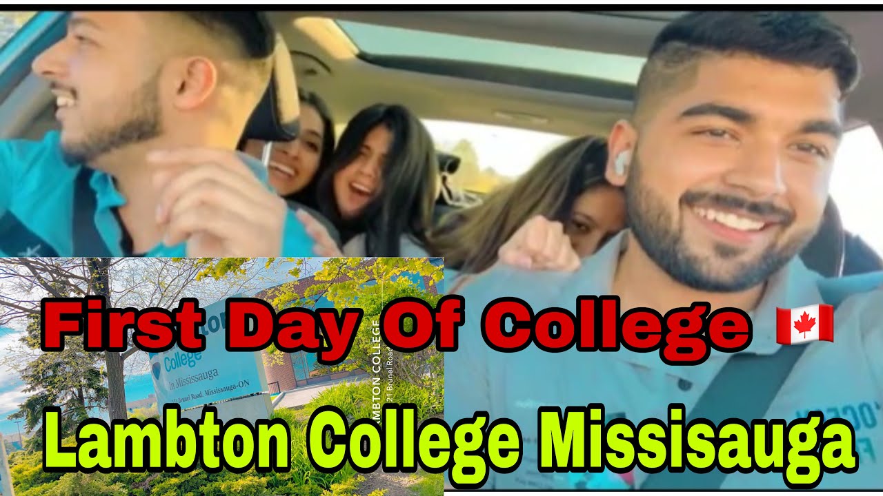 FIRST DAY OF COLLEGE IN CANADA🇨🇦| LAMBTON COLLEGE MISSISAUGA | International Student |