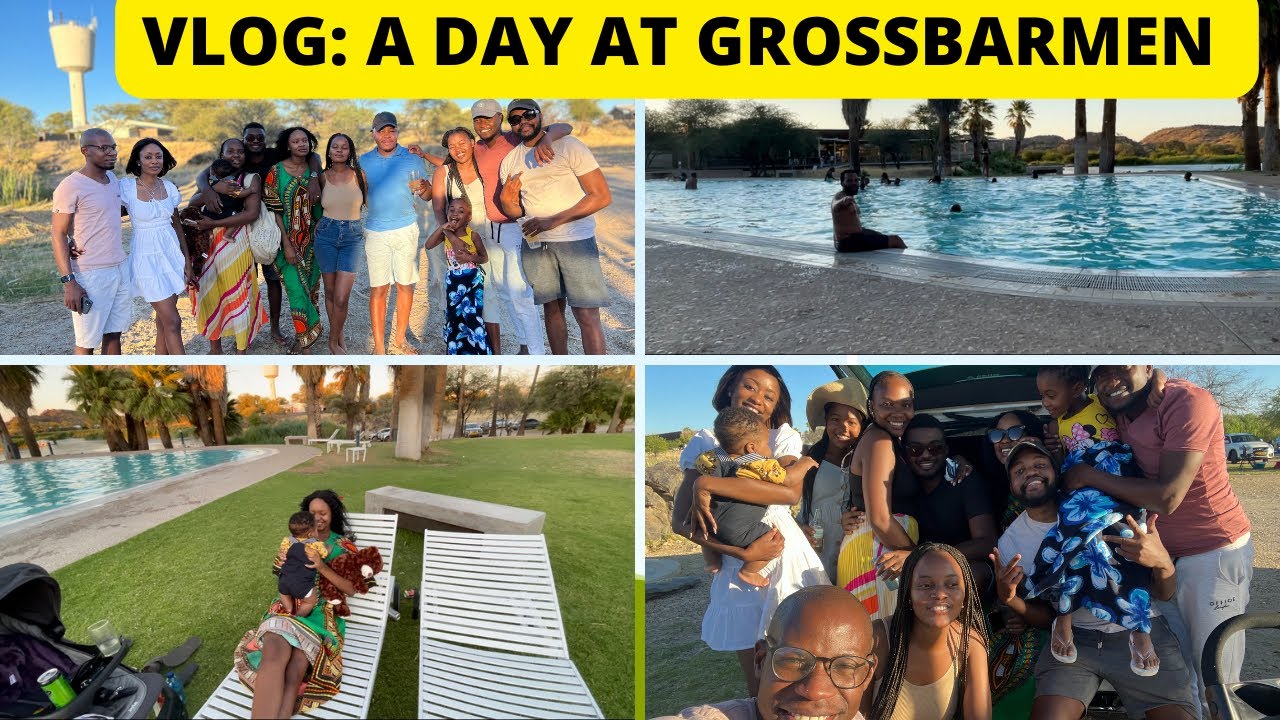 VLOG: DAY AT GROSSBARMEN | FAMILY YEAR END FUNCTION| NAMIBIAN