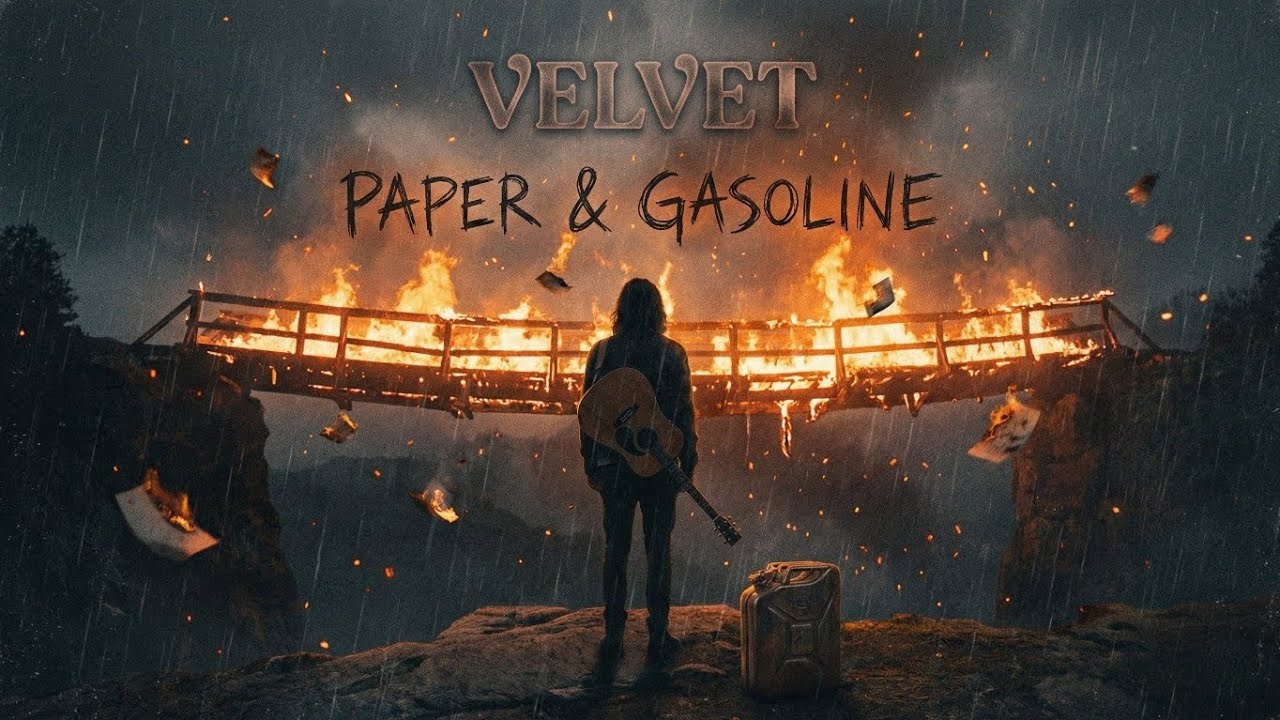VELVET - Paper & Gasoline (Official Audio) | Burning Bridges & Letting Go