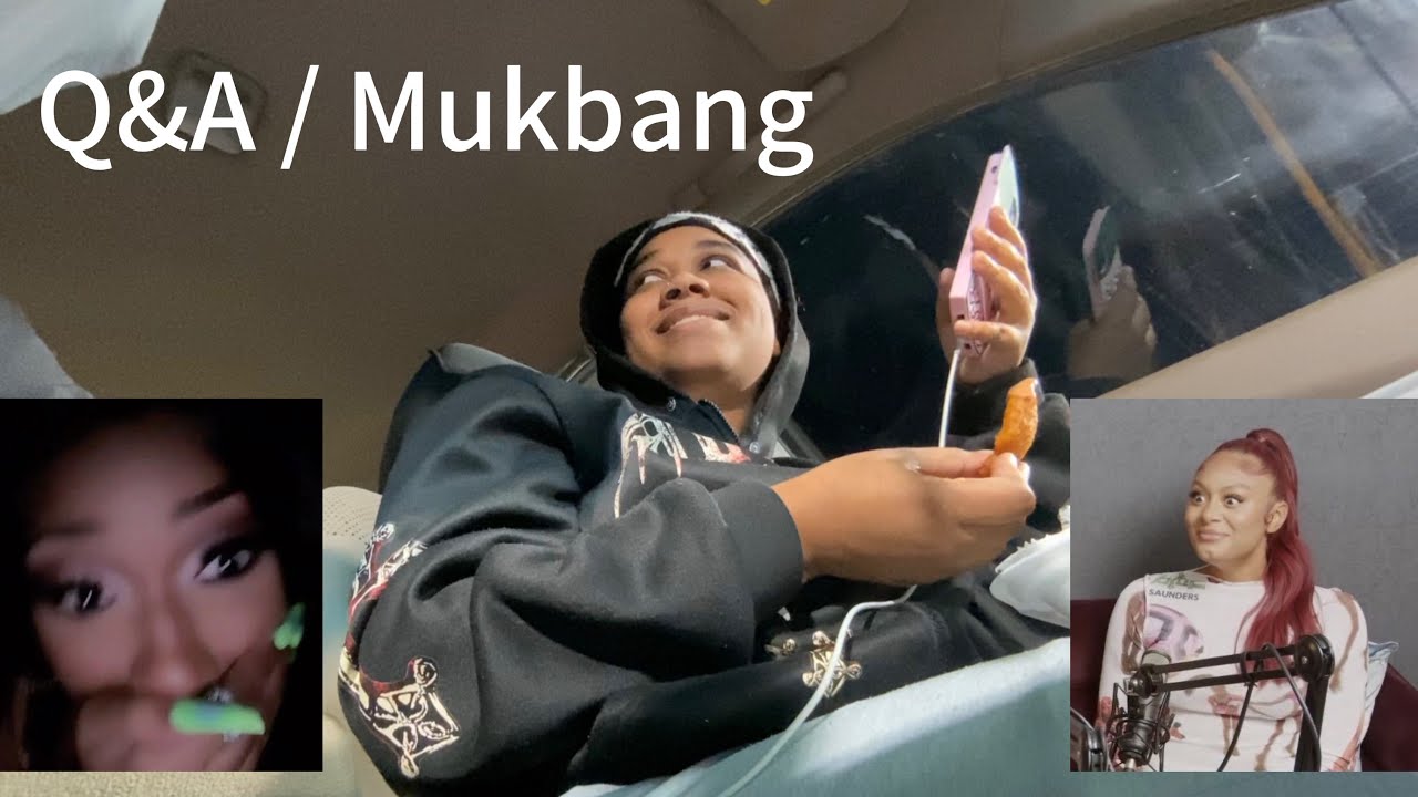 Q & A / Mukbang *raw & uncut*