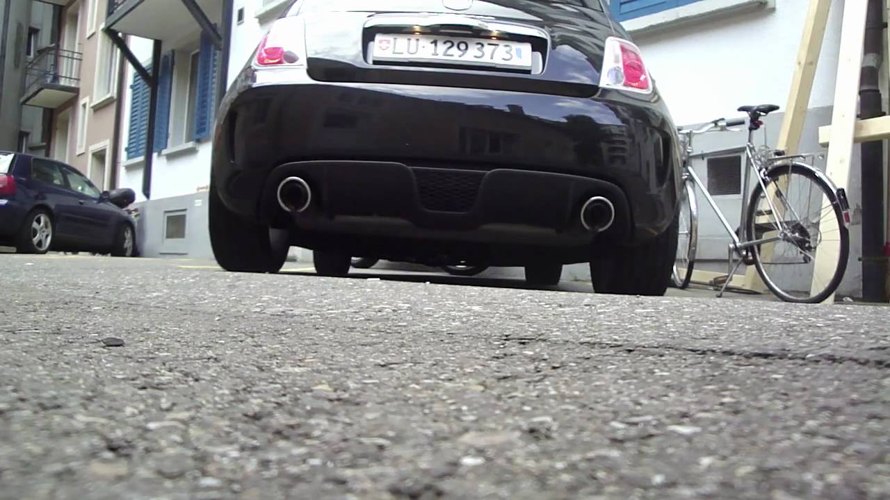 abarth 500 esseesse - auspuffsound