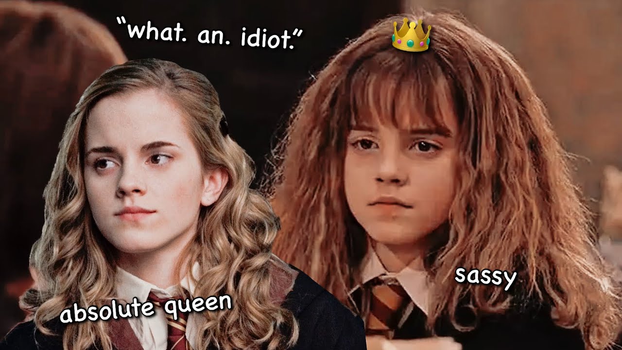 hermione being a sassy queen for almost 3 minutes straight