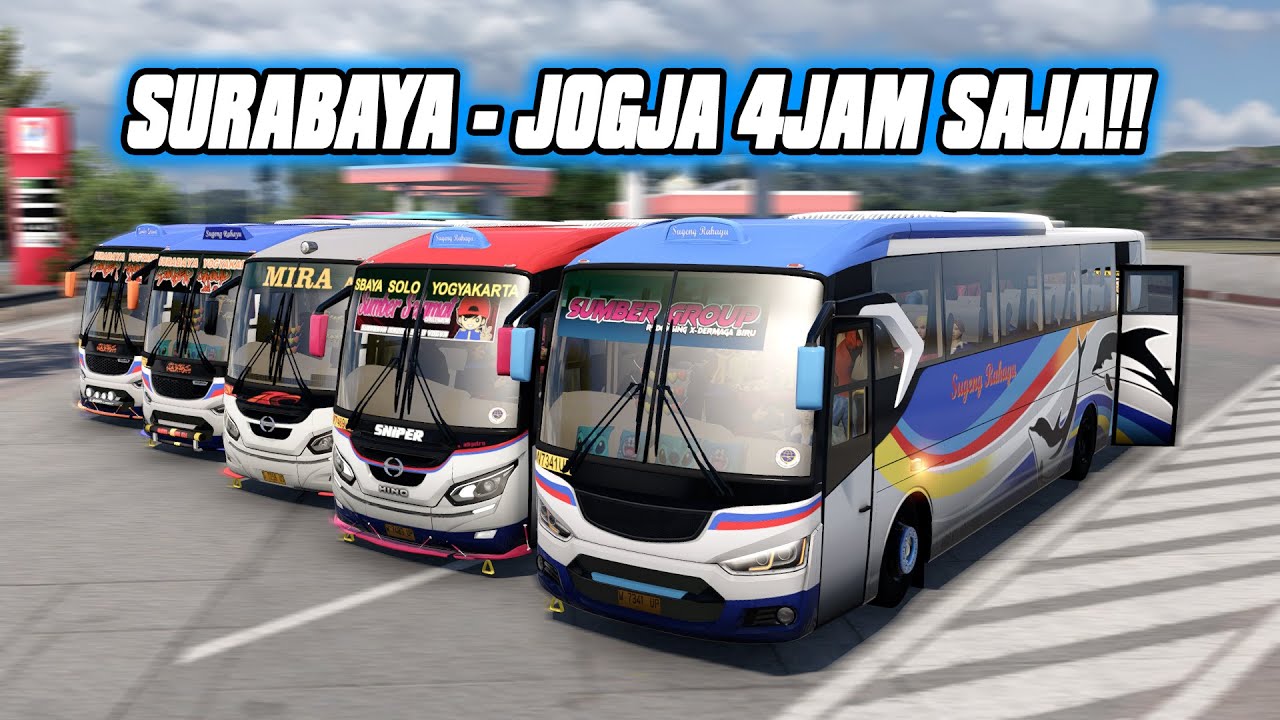 Surabaya - Jogja in Just 4 Hours!! Mira Partners with 3 Sugeng Rahayu | ETS-2 INDONESIA