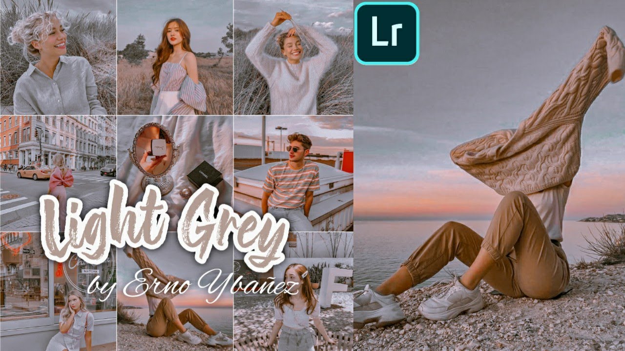 Light Grey Lightroom Preset - Free Lightroom Mobile Preset - Grey Preset
