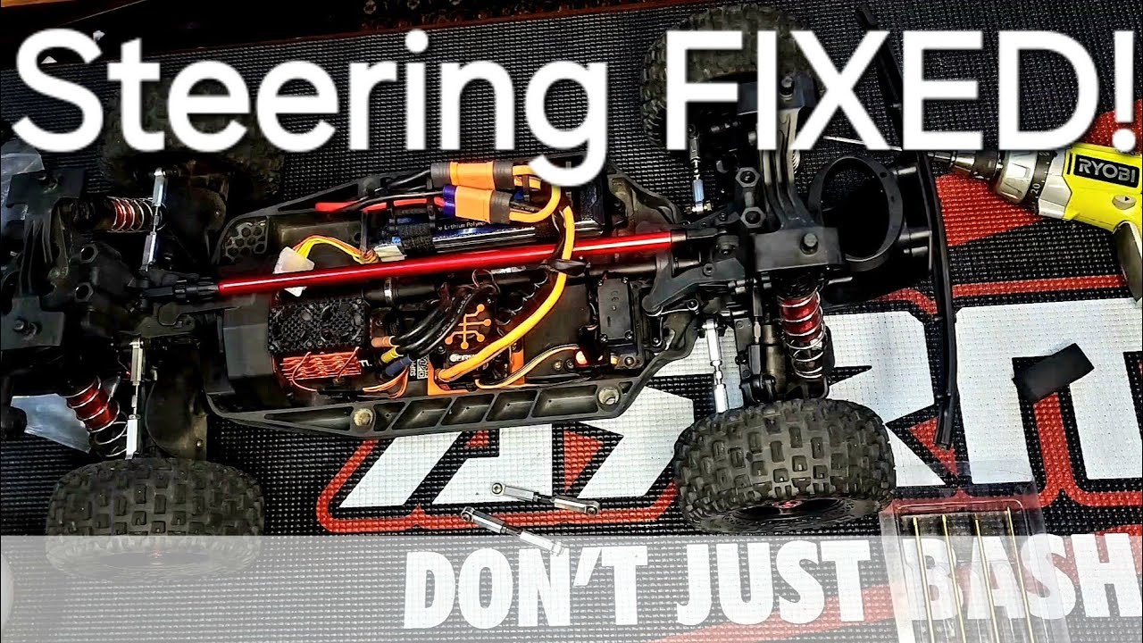 Eliminate Arrma Mojave 4s Steering Slop!
